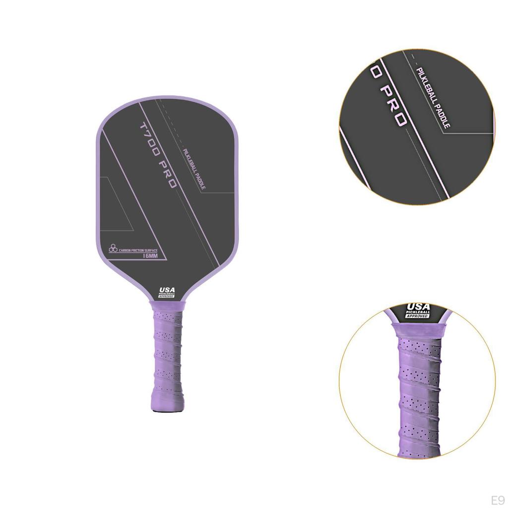 Pickleball Paddle Premium Racquet for Consistency Control Balance Blue