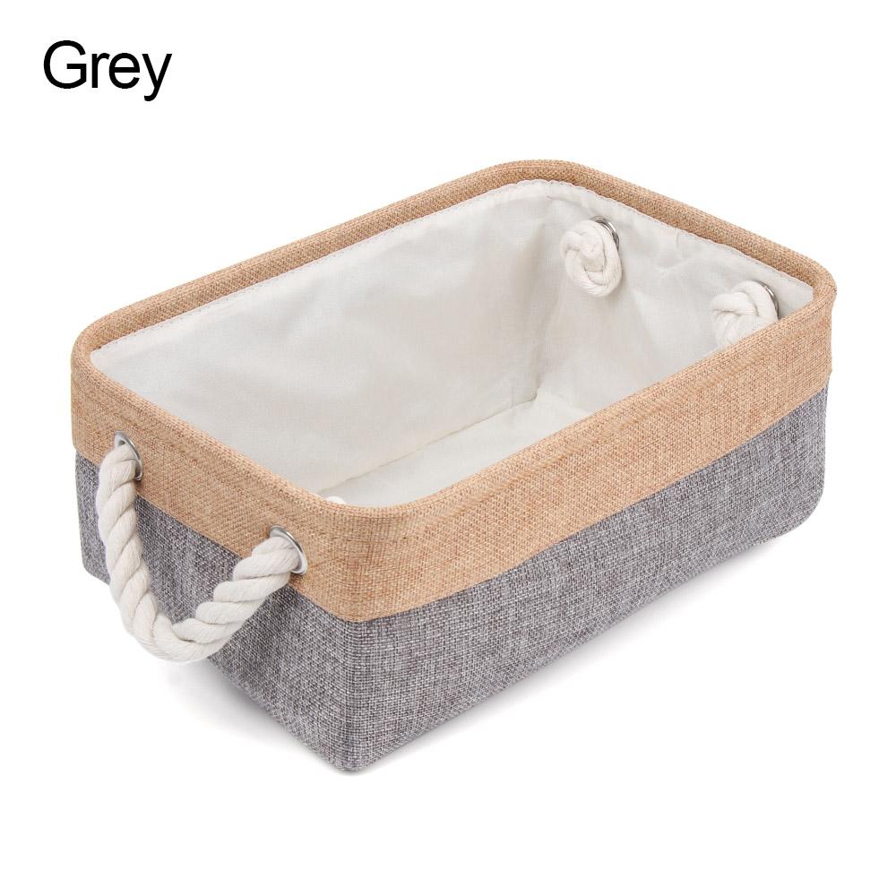 Home Supplies Sundries Sorting Basket Folding Linen Organizer Box Underwear Socks Baby Toys Storage Basket