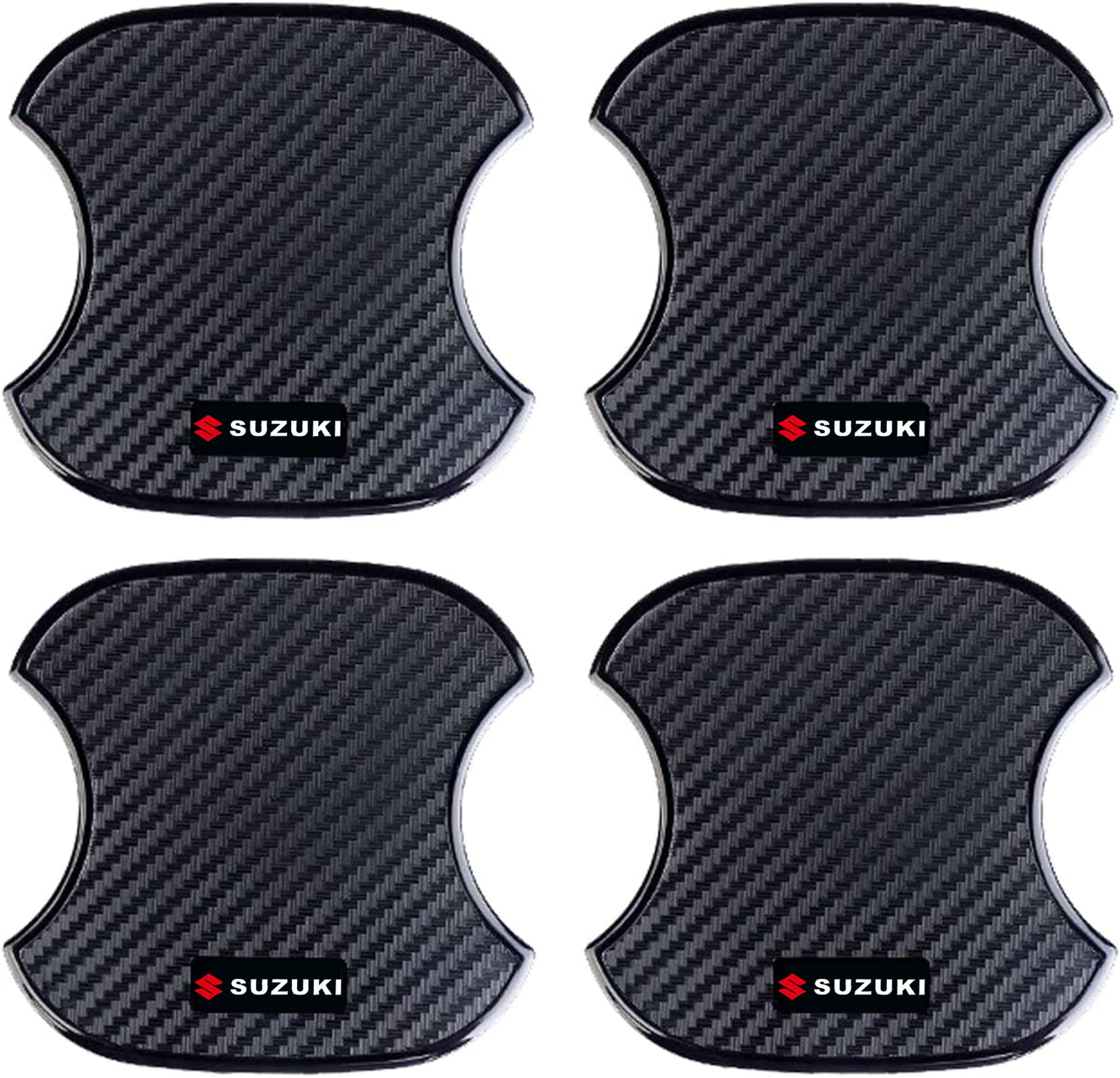 

HNCS Suzuki Door Handle Protector Ignis Wagon R Jimny Swift MR Wagon Scratch Resistant (M, Suzuki) M