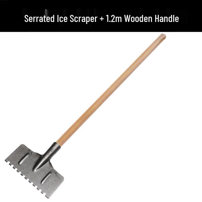 Manganese Steel Serrated Ice Breaker Shovel