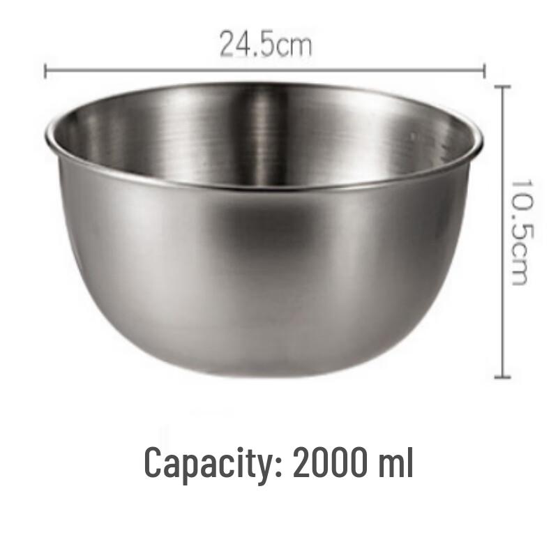 Thickened Stainless Steel Multipurpose Bowl Set