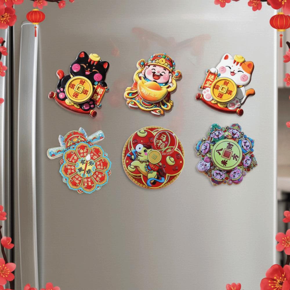 Cartoon 3D Refrigerator Magnets Refrigerator Decorative Magnet  Home Kitchen Decoration