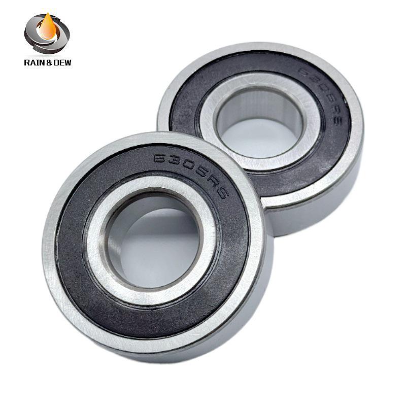 6305RS Bearing Steel 25×62×17mm, Double-Sealed, High-Speed, Ideal for Water Pumps, Agricultural Machinery, and Fans
