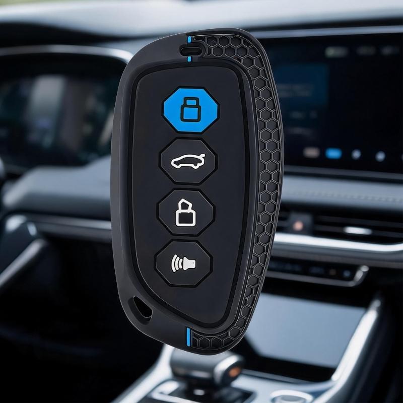 Silicone Key Cover for for Shenshou Protector to Securely Encases Key Fob Without Hindering Signals or Access