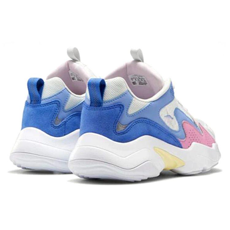 Reebok Royal Turbo Impulse Simple Versatile Shock Absorbing Breathable Low Top Casual Shoes Women sneaker White Blue Pink EH0233