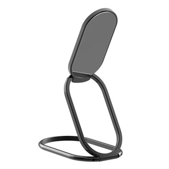 Telefonholder Magnetisk Vinkelabsorpsjon Sammenleggbar Justering Sklisikker Bunn Telefon Ryggmontert Ring Mobiltelefonstativ Forsyning