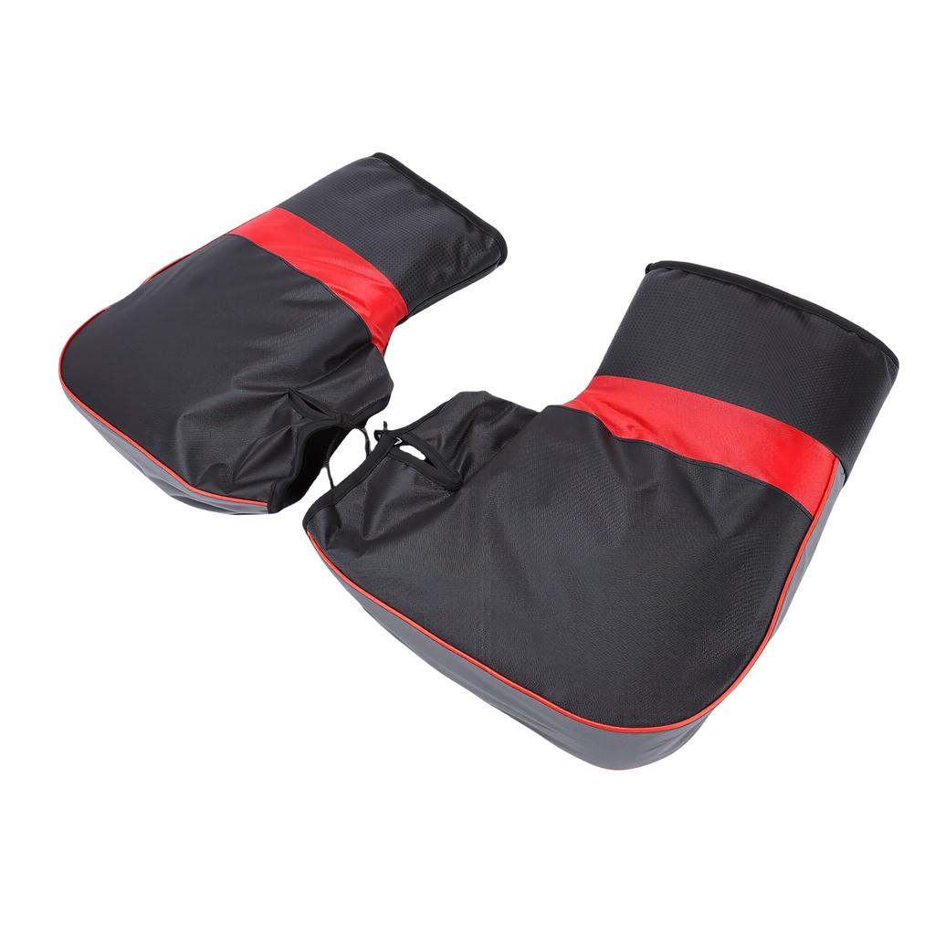 Motorcycle Handlebar Gloves Waterproofing Double Layers Motorbike Hand Warmer Covers for Cycling
