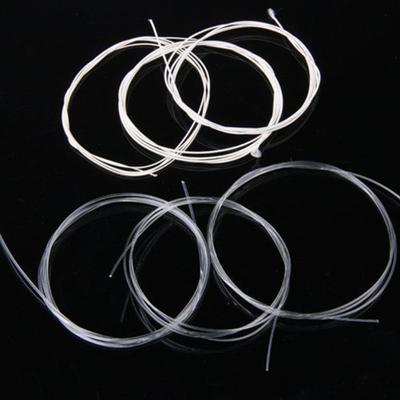 6 Stück E A D G Gitarrensaiten Austauschbar Nylon Klassisch B E Set Anschlussleitung