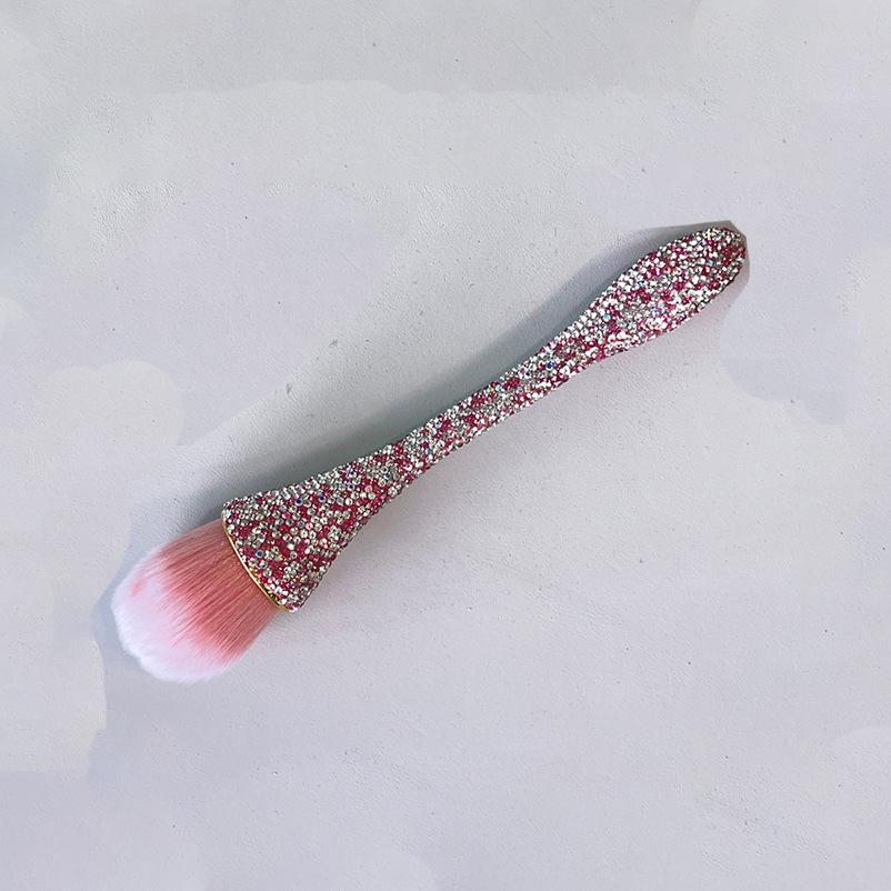 Diamond Waist Loose Powder & Blush Brush - Soft, Oversized Bristles for Makeup