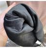 Women's Velvet Half-High Collar Long-Sleeve Base Layer Top for Autumn/Winter
