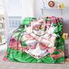 Japanese anime cute cartoon theme Sailor Moon Tsukino Usagi blanket suitable for home beds, sofa covers, office nap, outdoor warm blankets O12