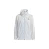 Lightweight Windbreaker Jacket with Hood Women Outerwear White HB8922
