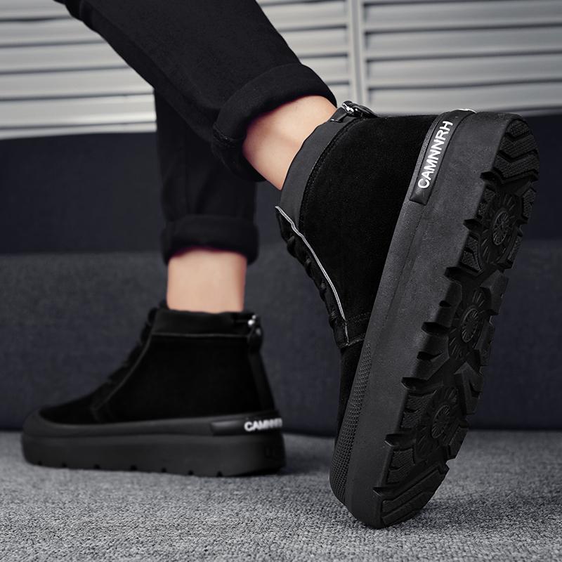 2025 Nové Pánské Dámské Zimní Teplé Sněhule Vodotěsné Protiskluzové Bavlnou Polstrované Kotníkové Boty velikost 35-44