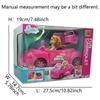 Non-Toxic Doll'S Vehicle Funny Cabriolet Mini Fashion Children'S Doll With Pet Dog Travel Dreamcar Playset Playhouse No Electricty Function