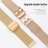 Stainless Steel Milanese Mesh Strap for Apple iWatch & Huawei GT4