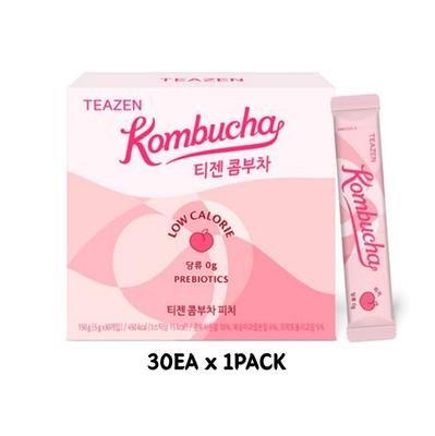 Teazen Peach Kombucha, 5g, 30ea