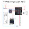 Dual Output SSR and Relay CH102 CH402 CH702 CH902 Two Relay Output LCD Digital PID Intelligent Temperature Controller AC 220V