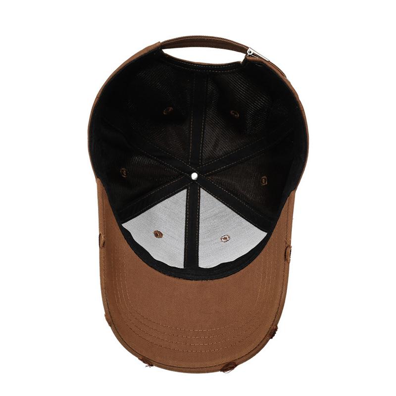 Letter Embroidered Cap Outdoor Women's Spring Summer Baseball Cap