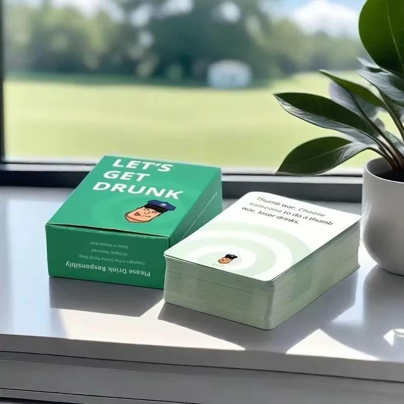 Party-Trinkkartenspiele, 88 Karten, Let's Get Drunk-Spiel für Paare und Erwachsene, aufregender Spaß, abenteuerliche Party-Date-Night-Ideen