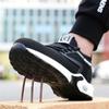 Sommer Männer Frauen Arbeitsschuhe Stahlkappe Sicherheitsstiefel Europäischen Standard Anti-smash Anti-punktion Sport Sicherheitsschuhe