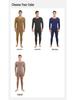Antibakterielles Woll-Seiden-Samt-Thermo-Unterwäsche-Set für Herren & Damen - Nahtlose Heizung für Herbst & Winter