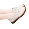 New Women'S Shoes Soft Sole Womens Vulcanized Shoes Hollow Outdoor Casual Shoes Pu Leather Lightweight