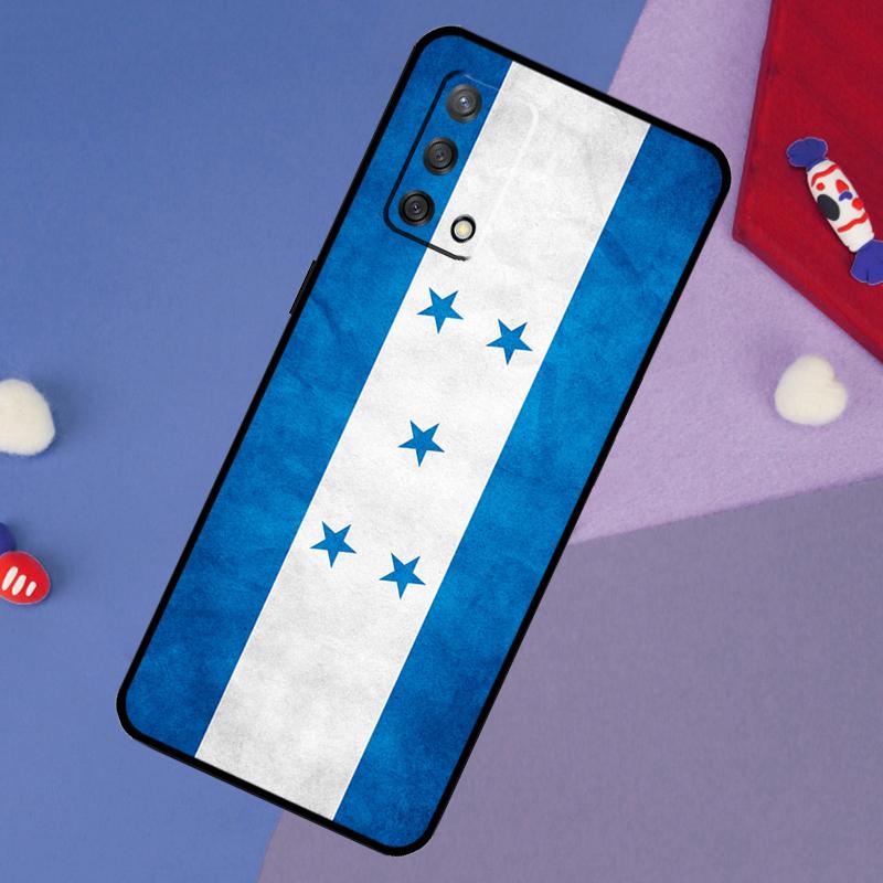 Honduras Flag Case For OPPO A74 A94 A54 A17 A57 A77 A18 A58 A78 A98 A15 A52 A72 A5 A9 A53S A16 A76 A96