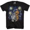 2026 Taglia Europea Puro Cotone Unisex Abbigliamento Star Wars At-At Non Oggi Umorismo Divertente Hoth Una Stampa a Cartone Animato Casual Manica Corta
