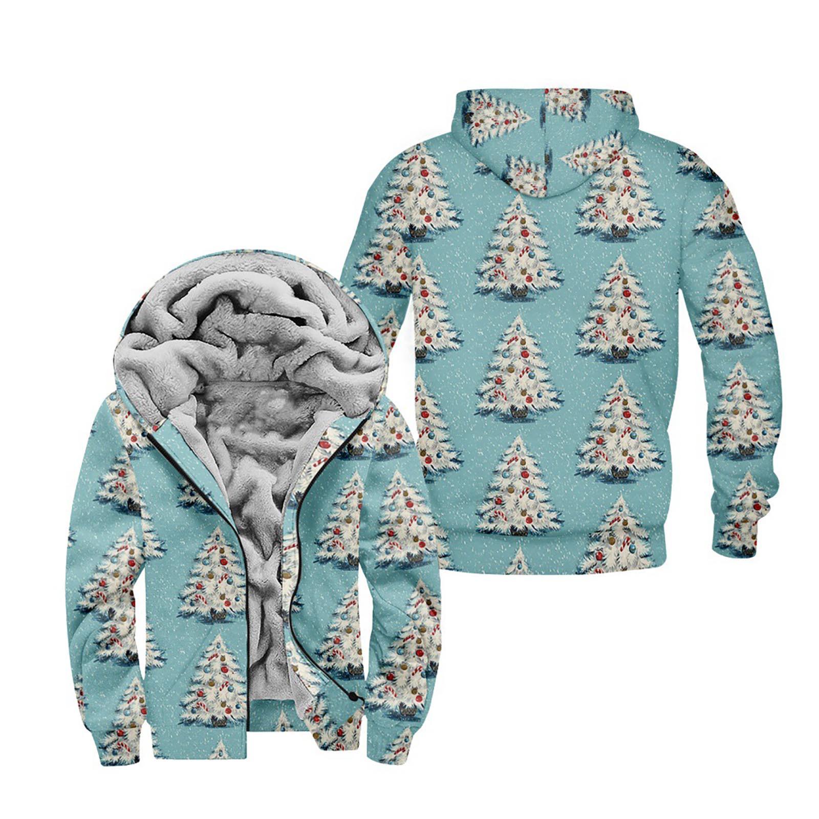 

Мужской индивидуальный повседневный свитер на молнии с длинным рукавом и принтом, толстый хлопковый костюм, зимний костюм XL