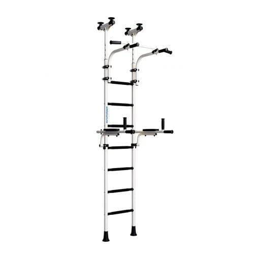 Teenager Plus extension gymnastics ladder - white and black