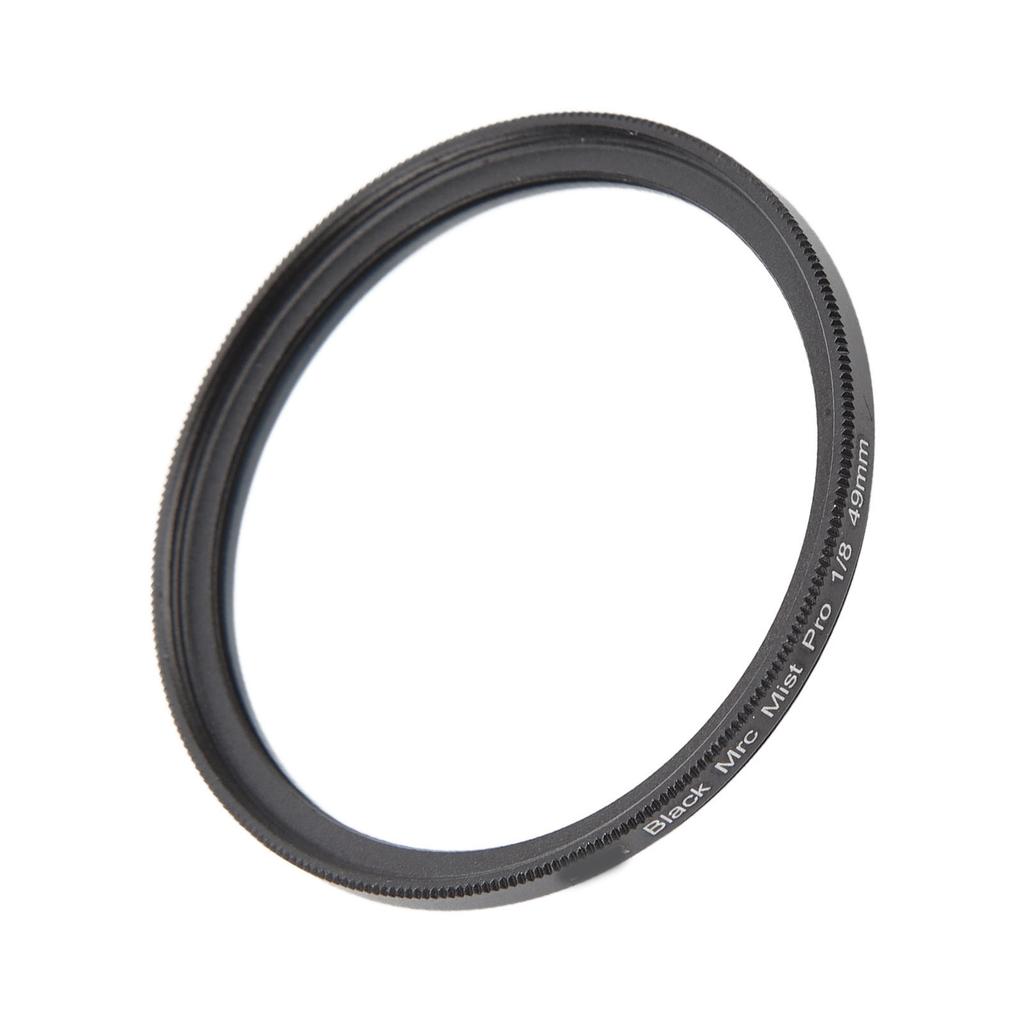 Camera Black Mist Filter 1 8 Black Soft Light Filter Portrait Soft Focus Filter for Video Vlog Portrait Photography