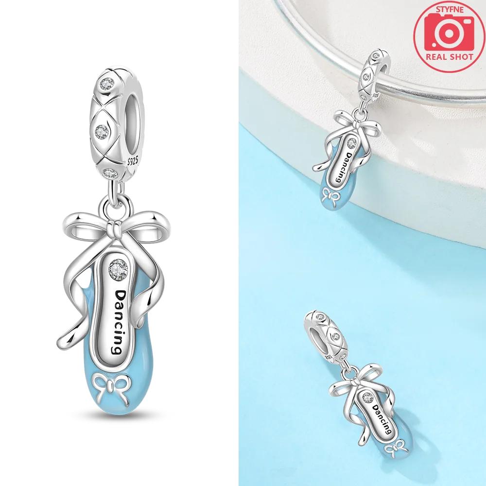 Blue Hermit Crab Butterfly Star Moon Pendant Floral Perfume Bottle Originalcopper Bead Fit Bracelet Women Jewelry Gift Set