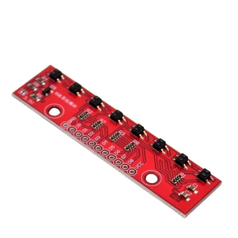 1Pcs For Arduino Smart Car Robot Diy Projects 8-Channels Infrared Line Tracking Sensor Module Digital Output