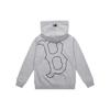 MLB Solid Color Hoodie Women Tops Gray 31HD02111-43M