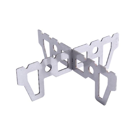 Alcohol Stove Rack Temperature Resistant Anti Slip Rust-proof Cross Stove Support Rack