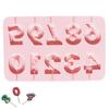 0-9 Numbers 3D Silicone Mold DIY Manual Candy Chocolate Cupcake Topper Decorating Tool For Graduation Celebration Party Supplies