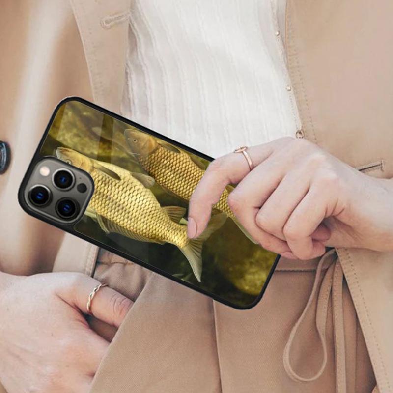 Common-Carp Magnetic Phone Case For APPLE iPhone 17 Air 16 14 13 12 Pro Max 15 Plus Wireless Charge With MagSafe Cover