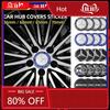 C200 E200 2025 New For Mercedes Benz 56mm 60mm 65mm 75mm Car Wheel Center Hub Caps Cover Rim Exterior Sticker For Mercedes Benz
