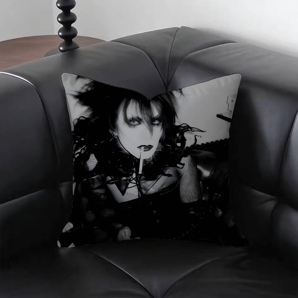 1 szt. Poszewka na poduszkę Rock Band Malice Mizer Moda Kwadratowa Poszewka Sypialnia Sofa Pokój Wystrój Wypoczynek