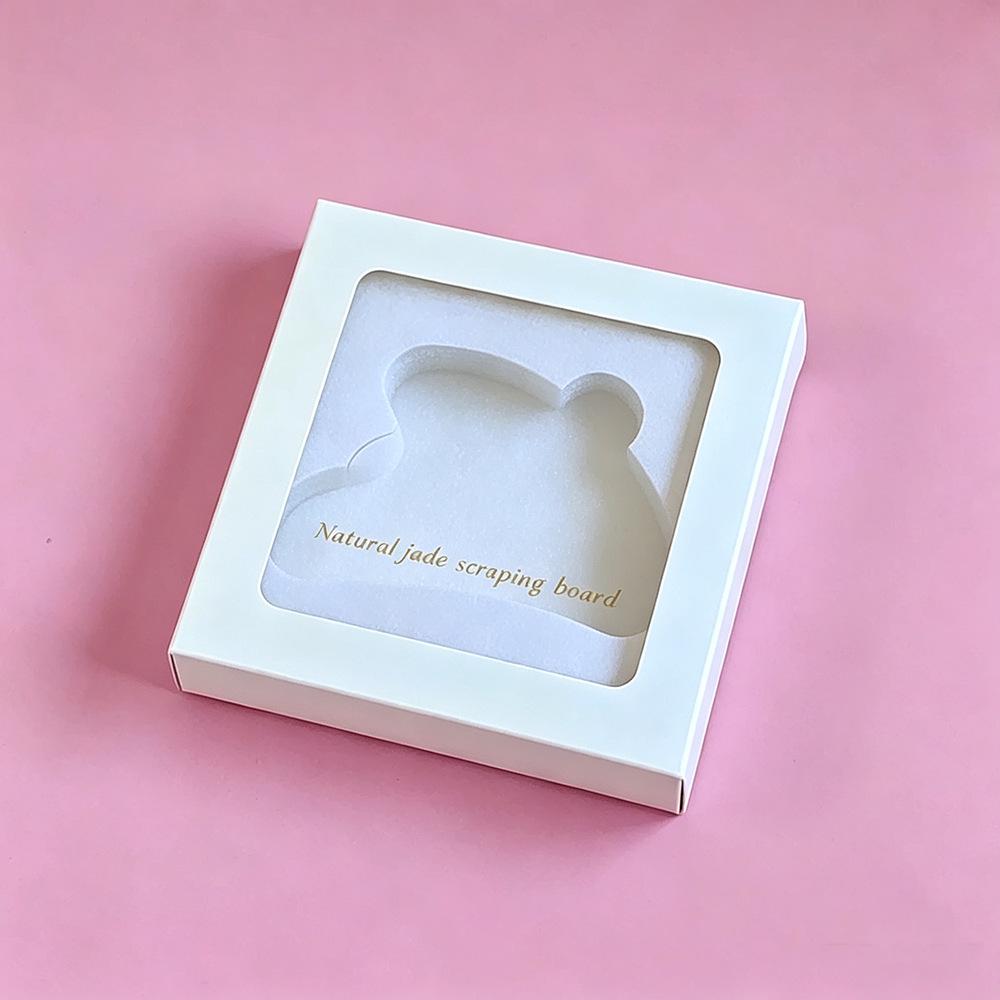 Jade Gua Sha Facial & Body Roller Massager for Full Meridian Scraping Massage.