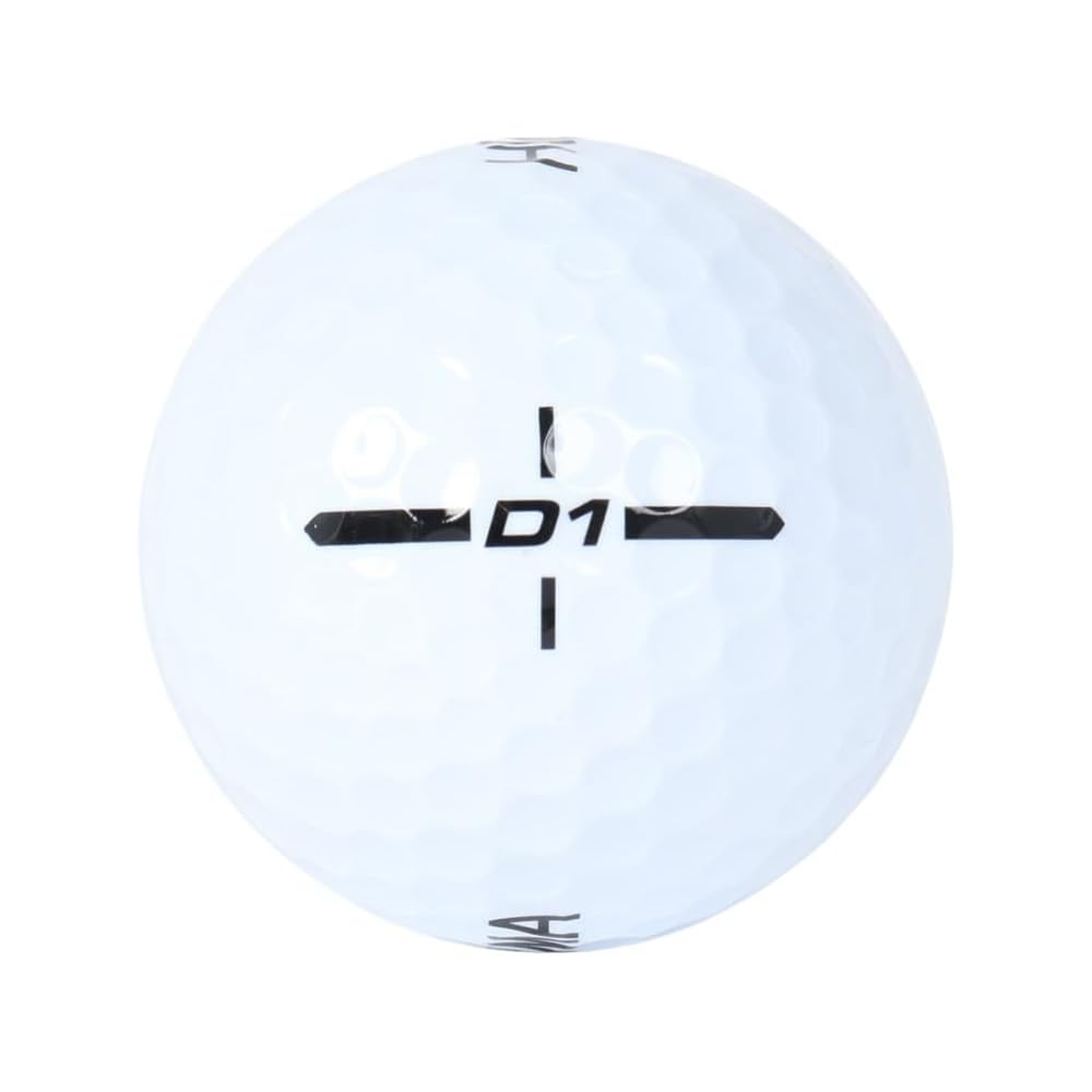 Honma D1 BT2401 Golf Balls White 12 Pack, Durable, High Performance