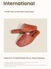 Cloud Group Autumn Minimalist Leather Slippers: Unisex, Non-Slip, All-Season Indoor Shoes
