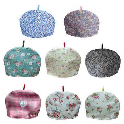 1PC Teapot Insulation Cover Thermal Insulation Teapot Warm Cover Anti-scald Printing Kettle Cosy for Medium Warmer Cozy 35X25CM