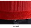 Women's Fleece Knit Top: Wood Ear Collar, Plus Velvet Warm Base Layer, Winter Inner Wear, Middle-Aged Mom's Sweater