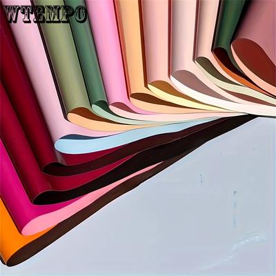 20Sheets Fantasy Butterfly Theme Gift Wrap Paper Double-Sided Two-Color Plastic Wrapping Sheets Bouquets Gifts and Weddings  Waterproof and Thickened
