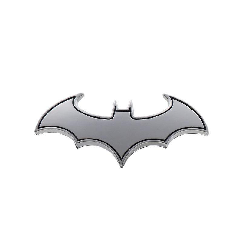 3D Premium Bat Shape for Motorcycle Automobiles Logo Car Fender Trunk Rear Bonnet Decal Emblem Badge Sticker