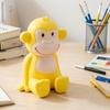 Quiekender Affen-Quetschspielzeug mit realistischem Geräusch Weiches TPR Fidget zur Stressbewältigung Niedliches tierförmiges Dekompressions-Gadget für Kinder Erwachsene