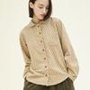 CHIQUITA Round Shirt (Flower Corduroy) Beige 244301Fbe