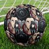 1pc Demon Slayer Kimetsu No Yaiba Soccer Ball Size 5 Indoor Soccer Ball Fashion Colorful Backyard Game - Great For Sports Fans Gift HE38