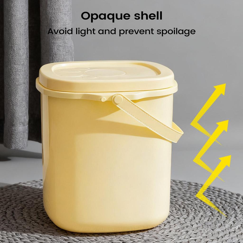 Dog Food Storage 10L Vacuum Sealed Snack Box Anti-Moisture Dog Food Storage Bin for Cat Puppy Bunny Kitchen Pantry Home Garage